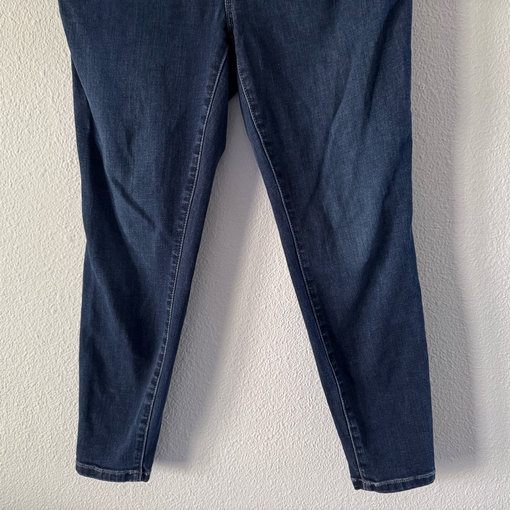 Torrid High Rise Super Chic Skinny Jeans Dark Wash Plus 14 Short Streetwear - Picture 6 of 16